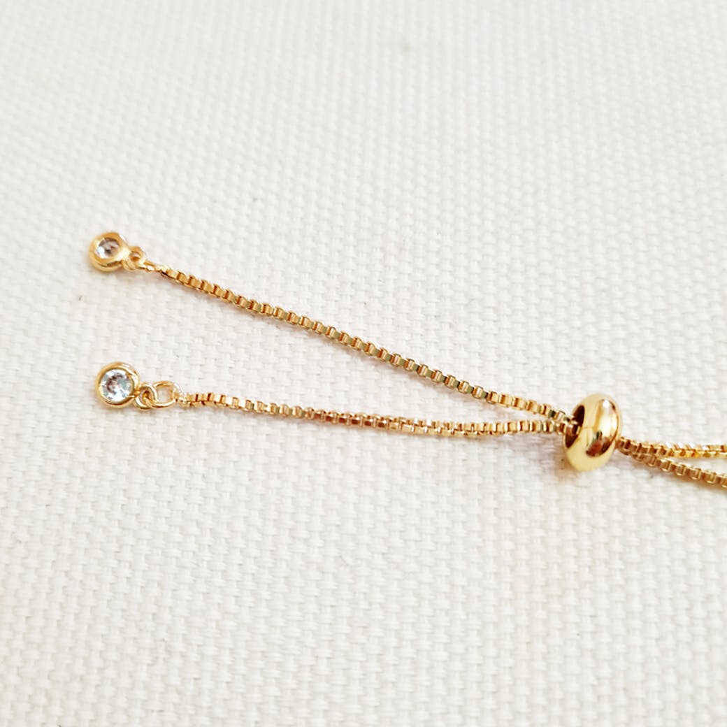 Bracciale in Ceramica - Verde acqua e oro